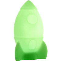 Bocina Bluetooth Cohete Luminoso