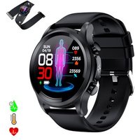 Smartwatch E400 con monitor de glucosa, tensión y O2