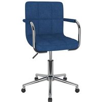 Silla de Oficina Giratoria de Tela