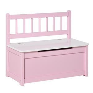 Homcom Baúl para Juguetes de Madera