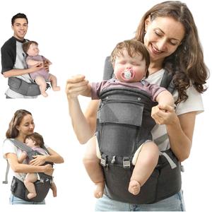 Homcom - Mochila portabebés ajustable