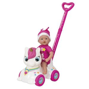 Muñeca con correpasillos Unicornio Love Bebé Muñeca con correpasillos Unicornio Love Bebé