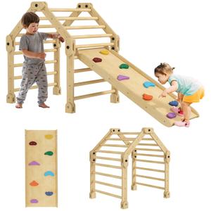 Homcom - Estructura de escalada 3 en 1
