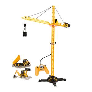 Grúa de construcción radiocontrolada Motor & Co 120 cm