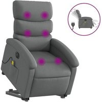 Sillón De Masaje Eléctrico Reclinable Elevable Tela
