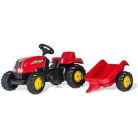 Tractor a Pedales Infantil con Remolque