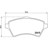 Pastilla de Freno P44011