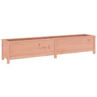 Arriate Elevado De Jardín Madera Abeto Douglas 199,5x40x39 Cm