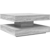Mesa de centro giratoria 360 grados 70x70x34,5 cm