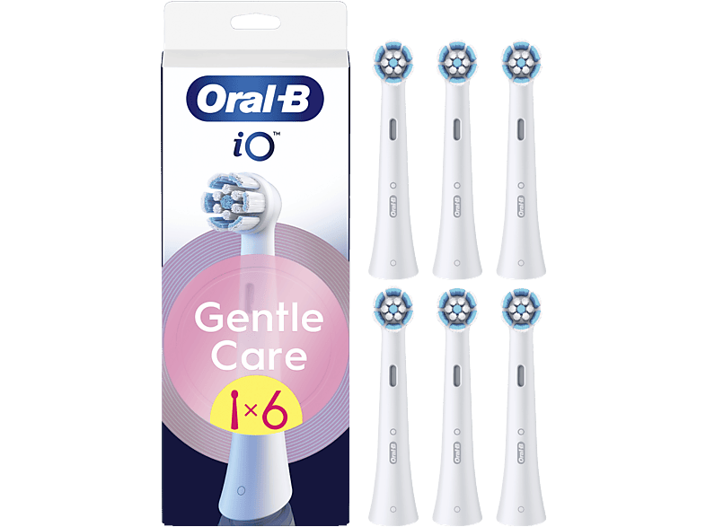 Recambio Cepillo Dental Oral-B iO Gentle Care Pack de 6