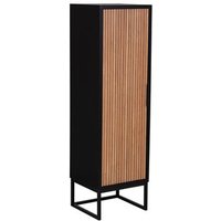 Armario de 3 cajones de madera y metal