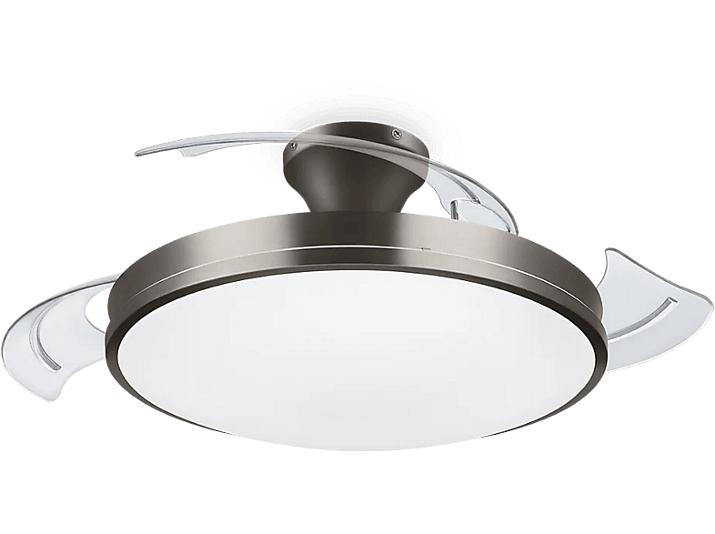 Philips Atlas Ventilador de Techo LED 35+28W Níquel