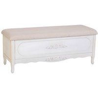 Banqueta de Madera Lacada Envejecida 120x43x48 cm
