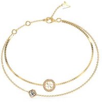 Guess Pulsera Mujer 4g Crush De Acero Dorado