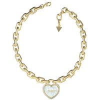 Guess Collar "Amami" Mujer Acero Dorado
