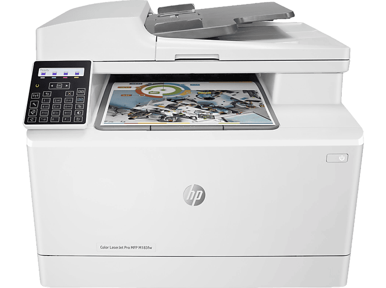 

Impresora multifunción HP Color LaserJet Pro M183fw
