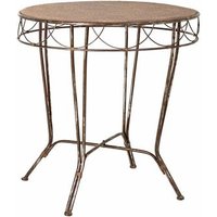 Mesa Metálica 75.5x75.5x76.8 cm