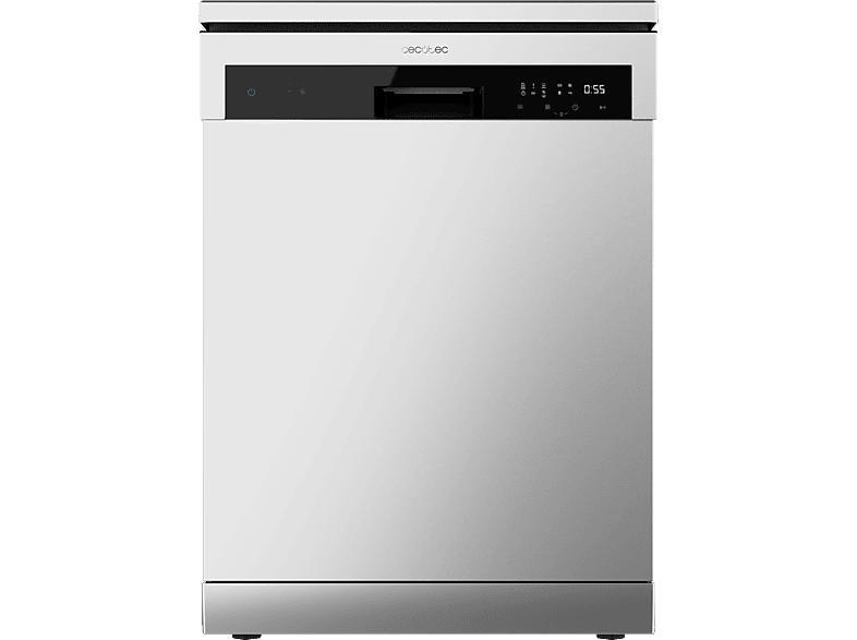 Lavavajillas Cecotec Bolero Aguazero 6200 Inox D, 14 servicios, 60 cm