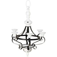 Candelabro Metálico Negro