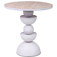 Mesa Auxiliar Metálica y Madera Mesa Auxiliar Metálica y Madera