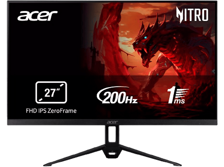 Monitor gaming Acer Nitro KG273X1BMIPX 27" Full-HD 200 Hz