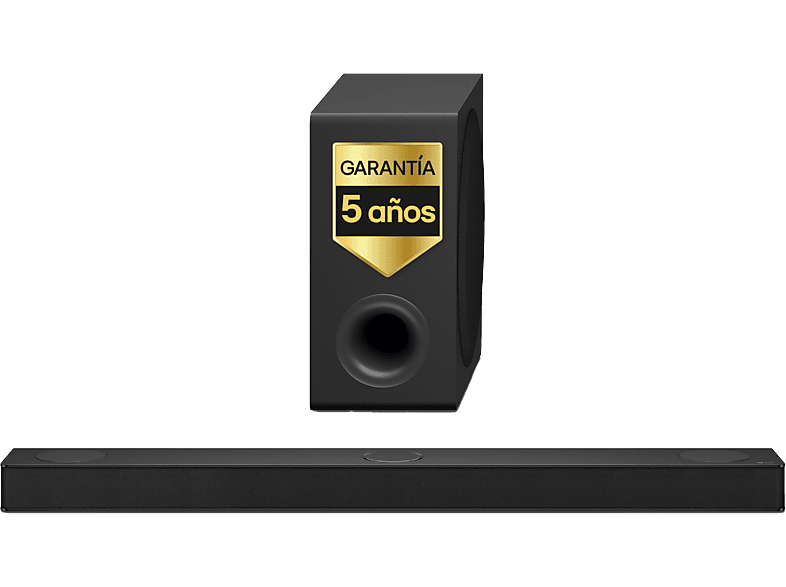 Barra de Sonido LG S80TY 3.1.3 Canales 480W con Subwoofer Dolby Atmos y DTS