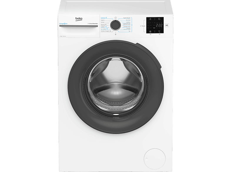 Lavadora Carga Frontal Beko VBM3WFT310413WA 10 kg 1400 rpm ProSmart Inverter