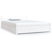 Estructura de Cama Vidaxl con Cajones 120x190 cm