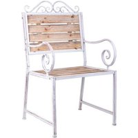 Silla de Metal y Madera