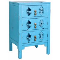 Mesita de Madera con 3 Cajones