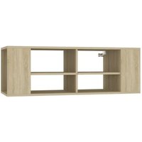 Mueble de Pared para TV Roble Sonoma 102x35x35 cm