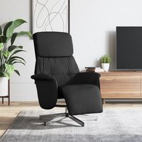Sillón Reclinable de Tela con Reposapiés