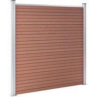 Valla de Jardín WPC 180x186 cm CFW289829