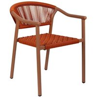 Silla de Ratán Sintético 56x60x78 Silla de Ratán Sintético 56x60x78