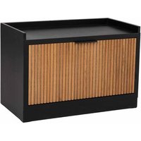 Banqueta Zapatero de Madera y Metal