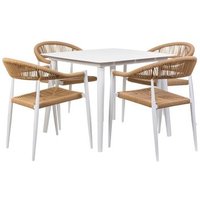 Conjunto de Mesa y 4 Sillas