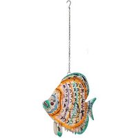 Figura Decorativa Pez de Metal
