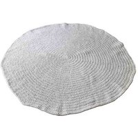 Alfombra Redonda Trenzada D150x1cm