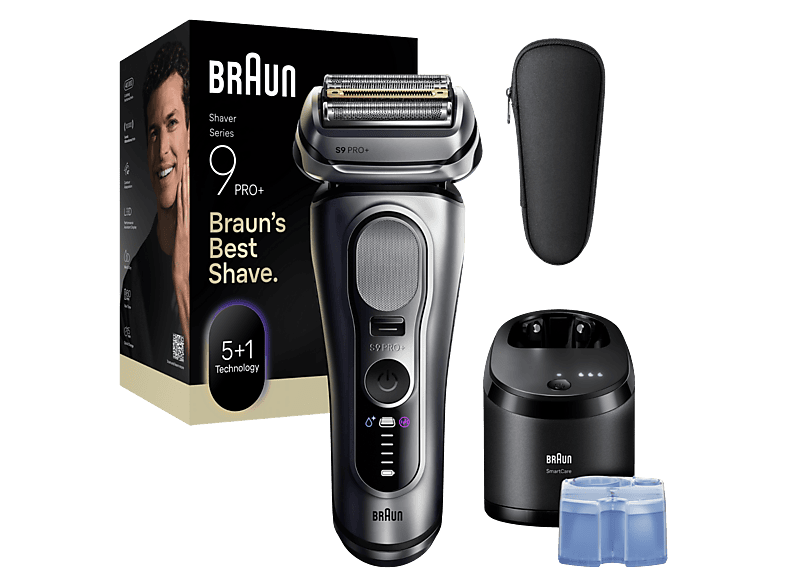 Afeitadora Braun Series 9 PRO+ Eléctrica 9667CC con Pro SensoAdapt