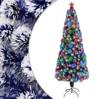 Árbol de Navidad Fibra Óptica 240 cm CFW367604 Árbol de Navidad Fibra Óptica 240 cm CFW367604