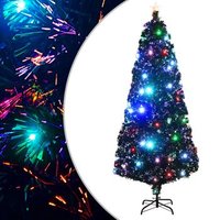 Árbol de Navidad Fibra Óptica 210 cm CFW152855