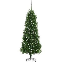 Árbol de Navidad Artificial con Luces y Bolas 240 cm Árbol de Navidad Artificial con Luces y Bolas 240 cm