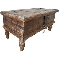 Baúl de madera artesanal 89x37x38h cm