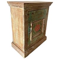 Mesita De Madera Acabado Artesanal