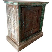 Mesita de Madera Acabado Artesanal 52x29x60