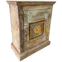Mesita De Madera Acabado Artesanal