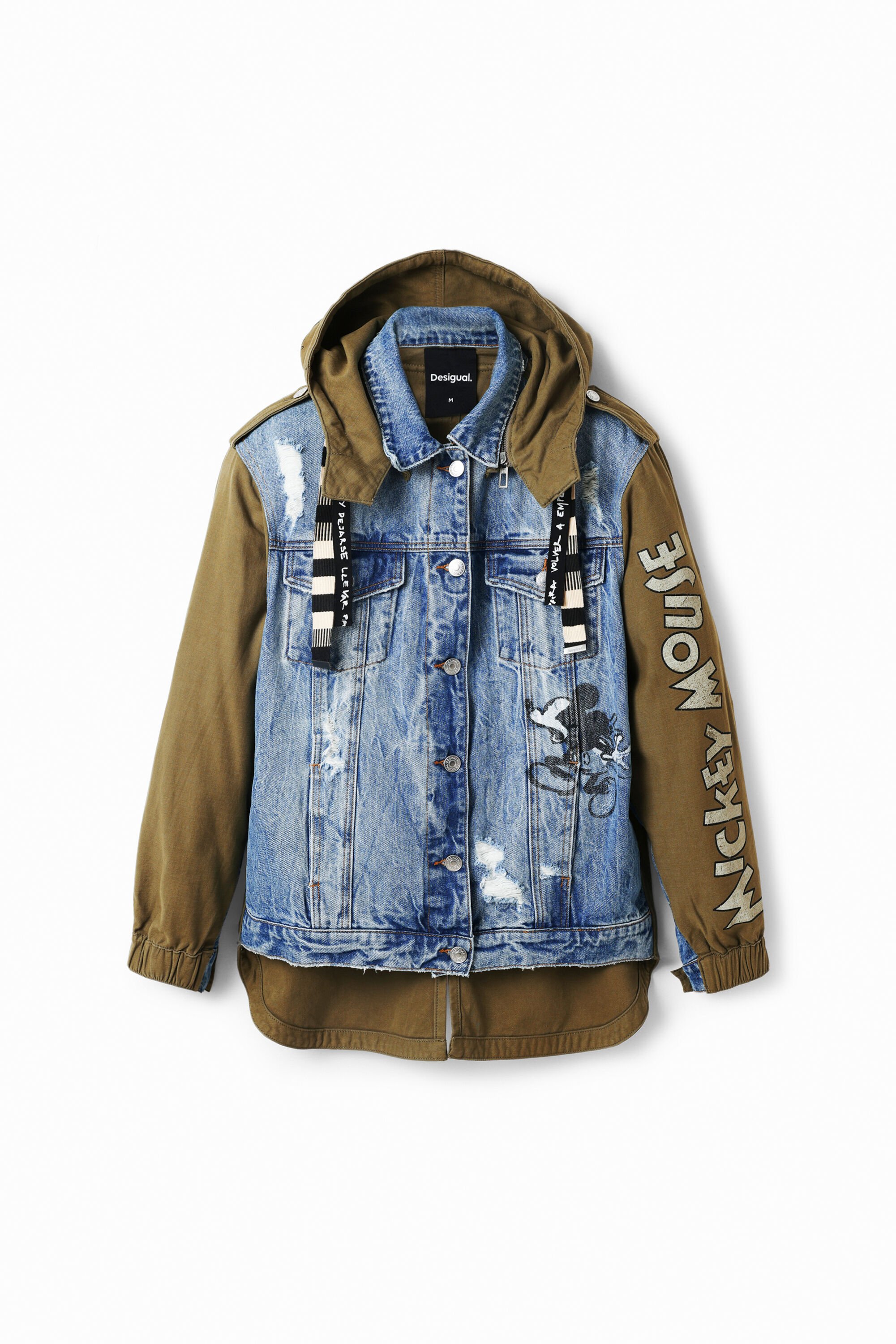 Chaqueta Parka Desigual Mickey Mouse