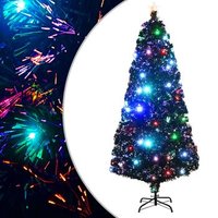 Árbol De Navidad Fibra Óptica 180 Cm