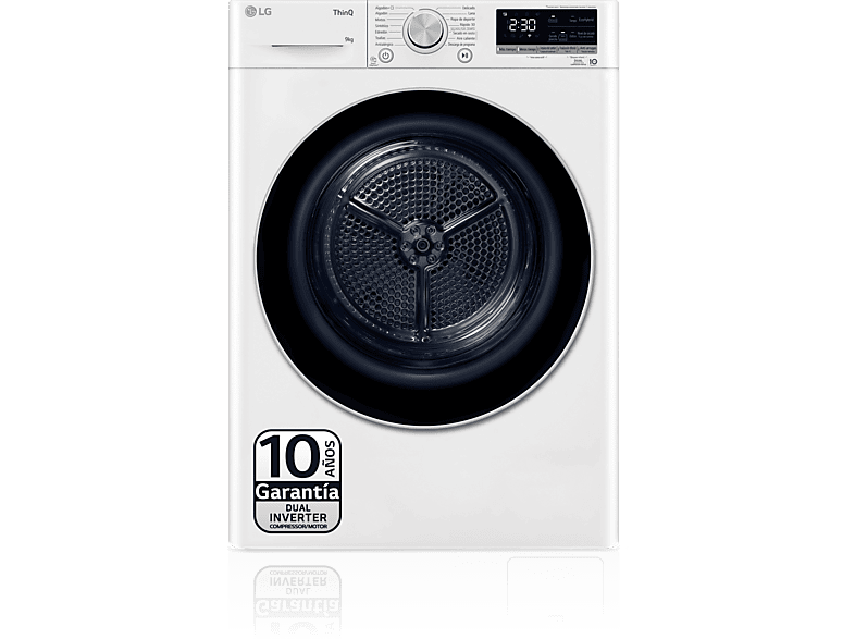 Secadora LG RH90V9AV3N 9 kg Eco Hybrid™ ThinQ™