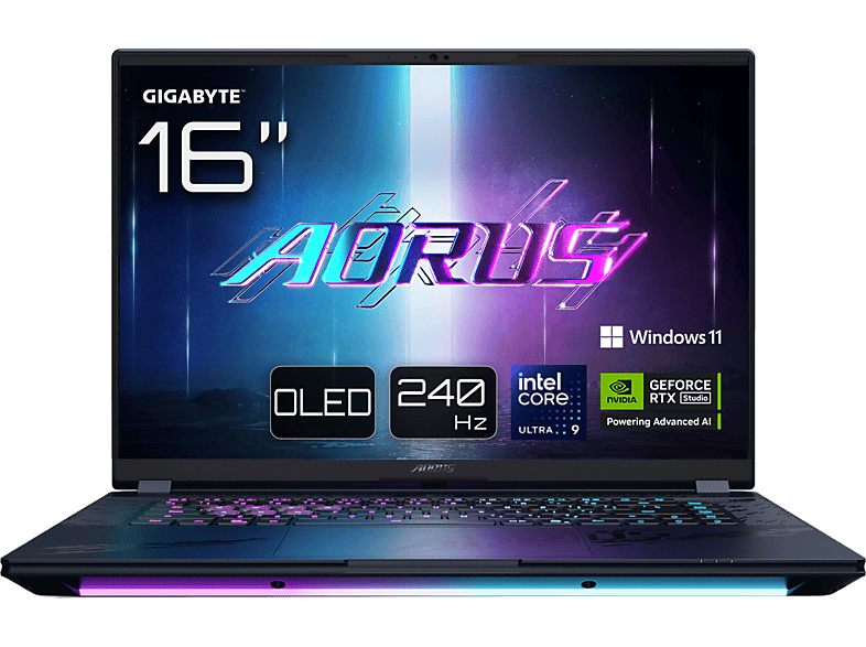 Portátil gaming Gigabyte AORUS MASTER 16 Intel Core i7-13650HX 32GB RAM 1TB SSD GeForce RTX 5080